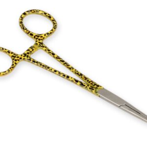 Pinza Emostatica Retta in Acciaio Inox Fantasia Leopardo 16 cm - 15 pezzi - 1