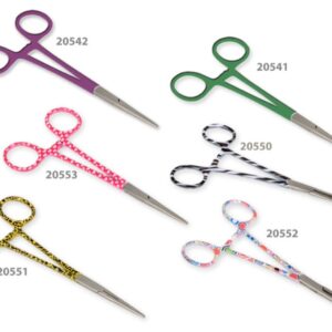 Pinza Emostatica Retta in Acciaio Inox Fantasia Leopardo 16 cm - 15 pezzi - 2