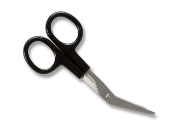 Forbici Utility per Bende Inox con Impugnatura Nera 12 cm 4.7" - 250 pz