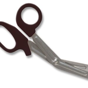 Forbici Utility per Bende in Acciaio Inox, Impugnatura Nera, 16,5 cm - 120 pezzi - 1