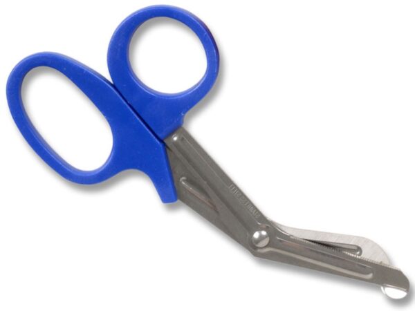 Forbici Utility per Bende in Acciaio Inox con Impugnatura Blu - 19 cm - 100 pz