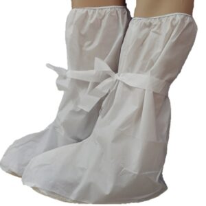 Copristivali Monouso Tipo 5B-6B con Suola Antiscivolo, 45x40x26 cm - 200 pezzi - 2