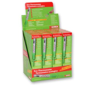 Termometro Ecologico al Gallio con Shaker Espositore - 48 pezzi - 1