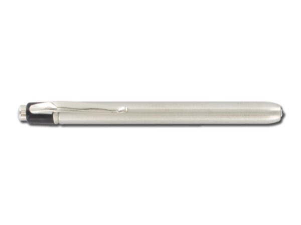 Penna Luminosa Diagnostica Lucciola Beta in Acciaio Argento - 40 pezzi