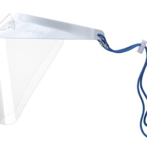 Caschetto Protettivo Protector con 3 Visiere Grandi e 1 Piccola - 4 pezzi - 3