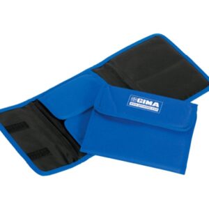 Portafiale in Cordura Blu Imbottito con Chiusura a Velcro - 20 pezzi - 1
