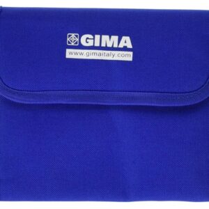 Portafiale in Cordura Blu Imbottito con Chiusura a Velcro - 20 pezzi - 3