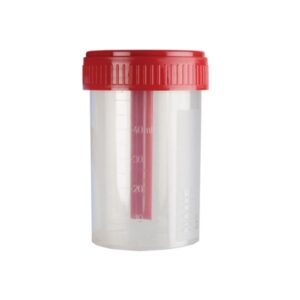Contenitore Feci Coprotainer Sterile 60 ml Graduato con Tappo a Vite - 1000 pz - 1
