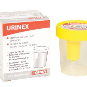 Contenitore Urine Plus 120 ml Sterile con Campionatore e Tappo a Vite - 400 pz - 1