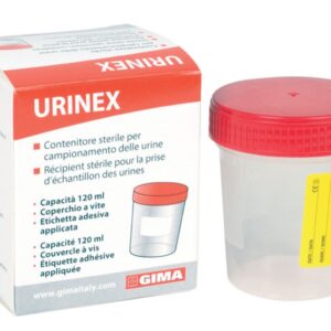 Contenitore per Urine 120 ml in Polipropilene Sterile Monouso - 500 pezzi - 1