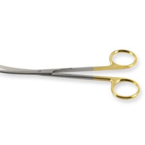 Forbici Metzenbaum in Carburo di Tungsteno Curve 14 cm Linea Gold - 5 pezzi