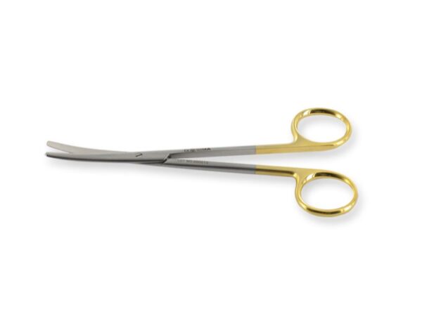 Forbici Metzenbaum in Carburo di Tungsteno Curve 14 cm Linea Gold - 5 pezzi