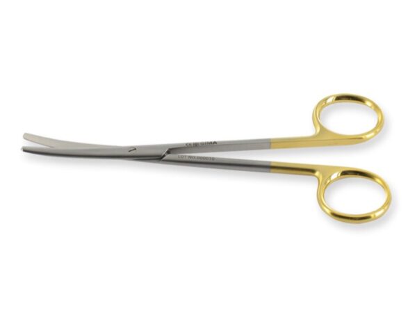Forbici Metzenbaum in Carburo di Tungsteno Curve 18 cm Linea Gold - 4 pezzi