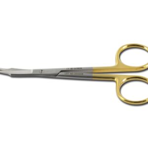Forbici Goldman Fox Curve in Carburo di Tungsteno e Inox AISI 420 13 cm - 5 pz