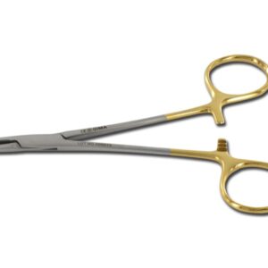 Porta Aghi Webster in Carburo di Tungsteno Linea Gold 12,5 cm - 5 pezzi