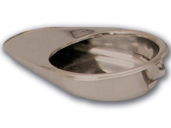 Padella in Acciaio Inox AISI 304 con Anello Tipo Fracture 418x292x85 mm - 3 pz
