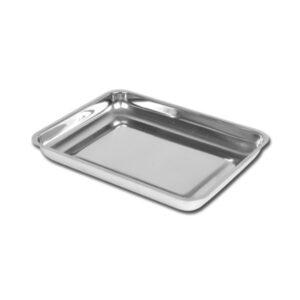Vassoio Portastrumenti Inox AISI 304 senza Coperchio 210x160x25 mm - 12 pz