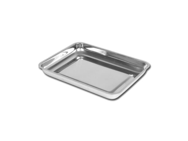 Vassoio Portastrumenti Inox AISI 304 senza Coperchio 210x160x25 mm - 12 pz