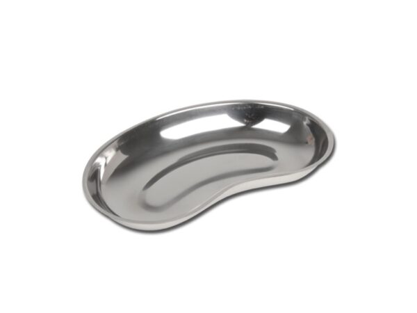 Bacinella Reniforme Inox AISI 304 Autoclavabile 121°C 254x141x33 mm - 20 pz