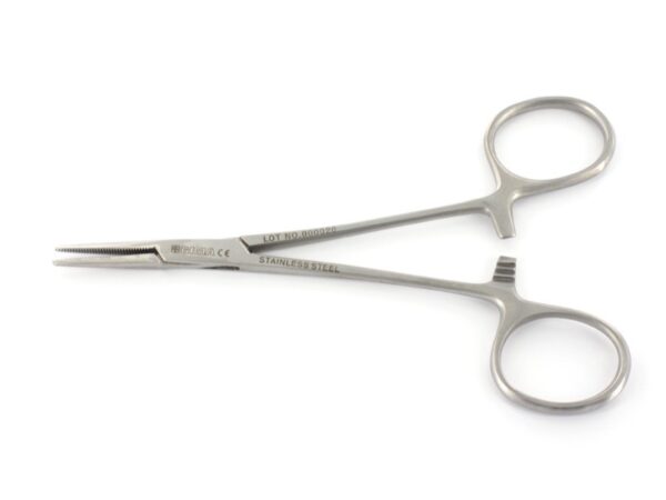 Pinza Emostatica Mosquito Retta in Acciaio Inox 12,5 cm - 40 pezzi