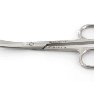 Forbice Chirurgica Curva in Acciaio Inox con Punte Alterne 20 cm - 20 pezzi