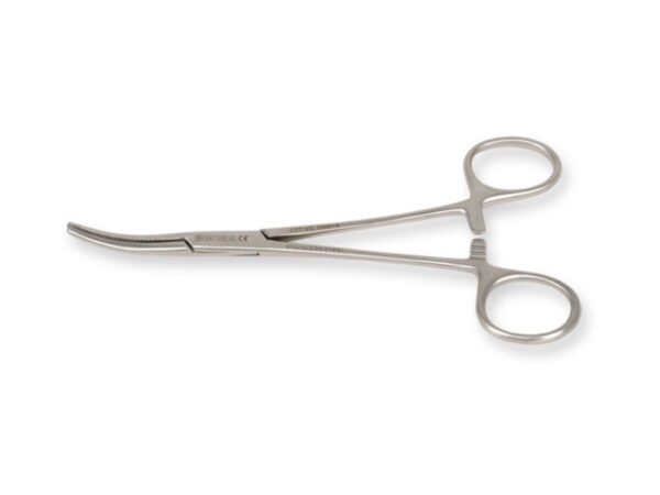 Pinza Reggiteli Crile Curva in Acciaio Inox 16 cm - 30 pezzi