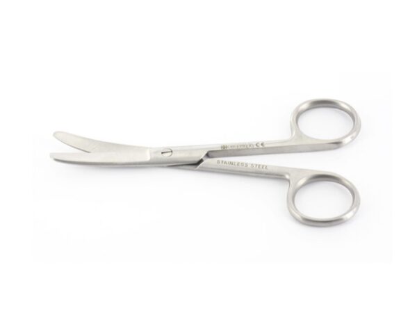 Forbici Chirurgiche Curve Punte Smusse in Acciaio Inox 14,5 cm - 40 pezzi