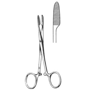 Pinza per Tamponi Pean Retta in Acciaio Inox 14 cm - 30 pezzi