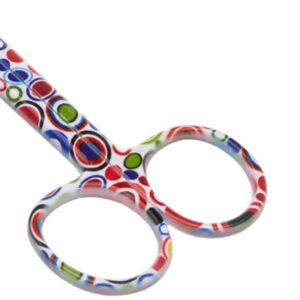 Forbici per Bende in Acciaio Inox Fantasia Bolle 14 cm - 25 pezzi - 3