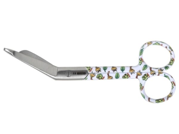 Forbici per Bende in Acciaio Inox, Fantasia Bruco, 14 cm - 25 pezzi