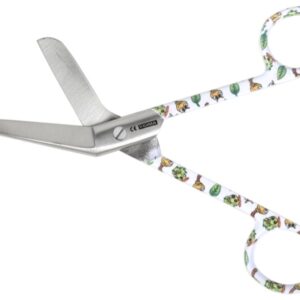 Forbici per Bende in Acciaio Inox, Fantasia Bruco, 14 cm - 25 pezzi - 2