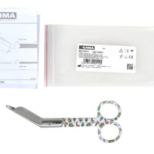Forbici per Bende in Acciaio Inox, Fantasia Bruco, 14 cm - 25 pezzi - 3