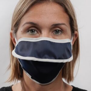 Mascherina Riutilizzabile Mycroclean BFE 99,8% Tipo II Blu/Bianca - 20 pz - 2