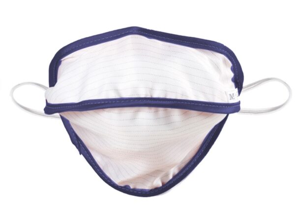 Mascherina Riutilizzabile Mycroclean BFE 99,8% Tipo II Bianca/Blu - 20 pezzi
