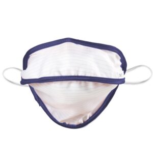 Mascherina Riutilizzabile Mycroclean Junior/Adulti Small Bianca/Blu - 20 pz - 1
