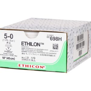 Ethicon Ethilon Sutura Monofilamento Non Assorb. 5/0 Ago 13 mm 698H - 36 pz - 1