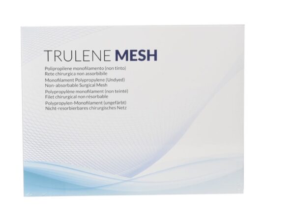 Rete Chirurgica Trulene Non Assorbibile 15x15 cm Trasparente - 9 pz