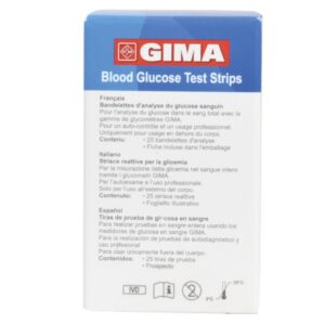 Strisce Reattive Glicemia per Glucometro Gima GB, FR, IT, ES, SI, BG - 375 pz - 2