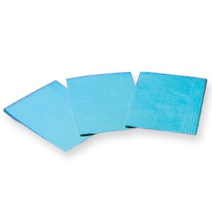Salviettine Politenate 33x45 cm Celeste 2+1 Strati - 4000 pezzi