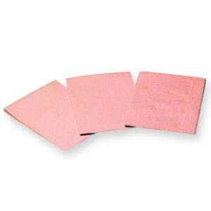 Salviettine Politenate Ripiegate 33x45 cm Rosa - 4000 pezzi