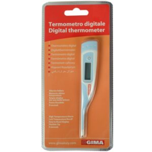 Termometro Digitale Istantaneo 8 Sec., Punta Flessibile, Allarme Febbre - 25 pz - 3