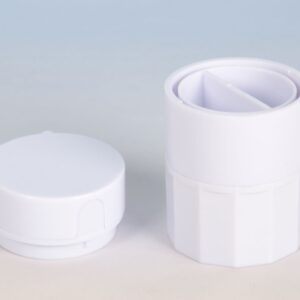 Taglia-Frantumapillole Combo 4 in 1 con Vano Portapillole e Bicchierino - 40 pz - 3
