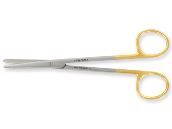 Forbici Metzenbaum in Carburo di Tungsteno Rette 20 cm - Linea Gold - 4 pezzi