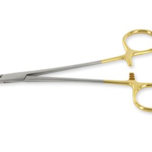 Porta Aghi Crile Wood in Carburo di Tungsteno C.T. Acciaio Inox 20 cm - 3 pezzi