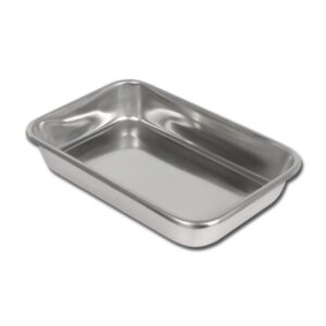 Vassoio Portastrumenti in Acciaio Inox AISI 304 264x172x47 mm - 8 pezzi