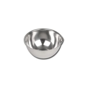 Capsula Inox AISI 304 con Beccuccio diam. 128 mm Autoclavabile 121°C - 30 pz - 1