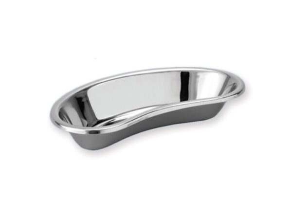 Bacinella Reniforme in Acciaio Inox Economica Autoclavabile 162x77x31 mm - 50 pe