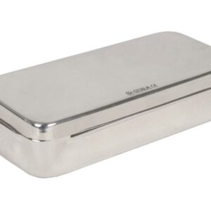 Scatola Strumenti Chirurgici Inox Autoclavabile 134°C - 18x8x4 cm - 12 pz - 1