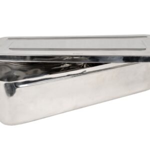 Scatola Portaferri in Acciaio Inox Autoclavabile 134°C 50x20x10 cm - 2 pezzi - 2