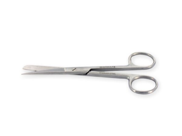 Forbice Chirurgica Retta in Acciaio Inox Punte Alterne 14,5 cm - 40 pezzi
